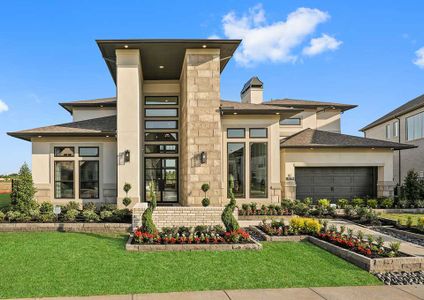 New construction Single-Family house 21219 Prince Of Orange Ln., Cypress, TX 77433 Versailles- photo 0