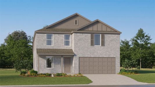 New construction Single-Family house 3614 Atlas Point Ln, Angleton, TX 77515 plan Sherman - image