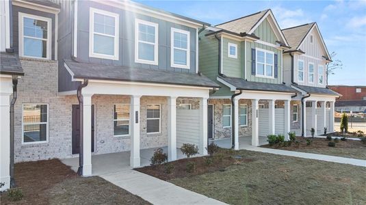 New construction Townhouse house 3421 Palmer Dr, Unit 33, Loganville, GA 30052 plan STANFORD - image