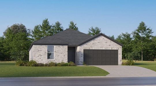 New construction Single-Family house 28607 Great Canyon Drive, Hockley, TX 77447 Hendrix- photo 0