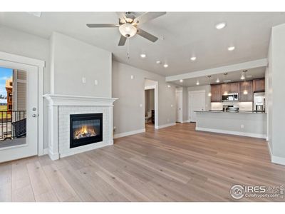 Living Room with Gas Fireplace