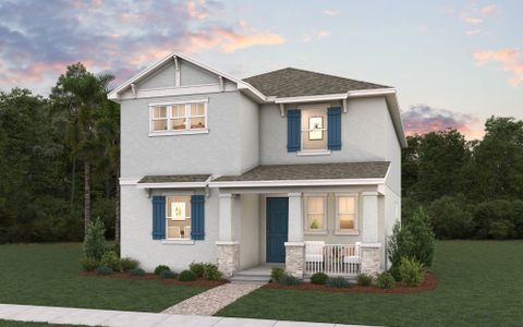 New construction Single-Family house 5930 Flowering Cherry Bnd, Winter Garden, FL 34787 plan Davis - image
