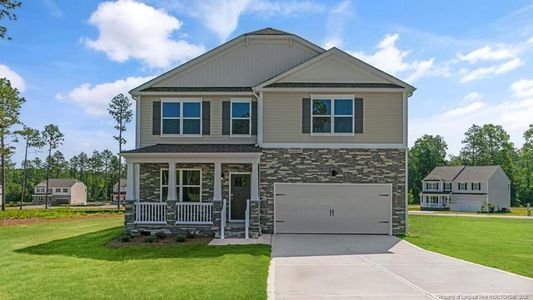 New construction Single-Family house 3093 Platinum Circle, W, West End, NC 27376 plan Wilmington - image