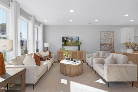 New construction Townhouse house 809 Fireship Rd, Fuquay Varina, NC 27526 plan Pomona Interior unit - image 13