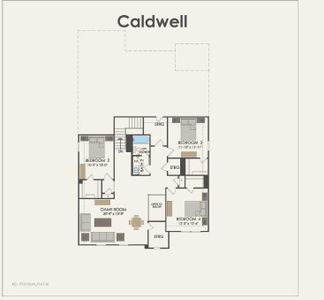 Pulte Homes, Caldwell floor plan