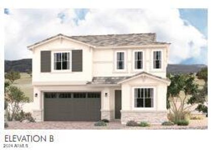 New construction Single-Family house 5446 W Las Palmaritas Drive, Glendale, AZ 85302 Moonstone- photo 0