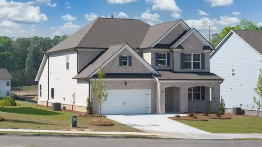 New construction Single-Family house 7188 Bocholt Dr, South Fulton, GA 30349 plan Windsor - image