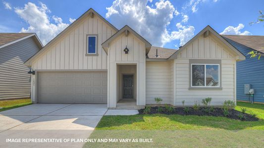 New construction Single-Family house 1827 Windsor Blvd, Lockhart, TX 78644 - photo 0