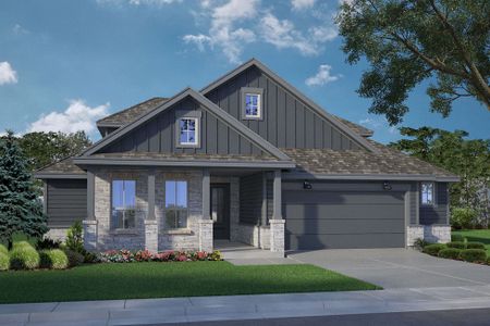 New construction Single-Family house 15168 Cactus Bloom Ct, College Station, TX 77845 plan Kensington - image