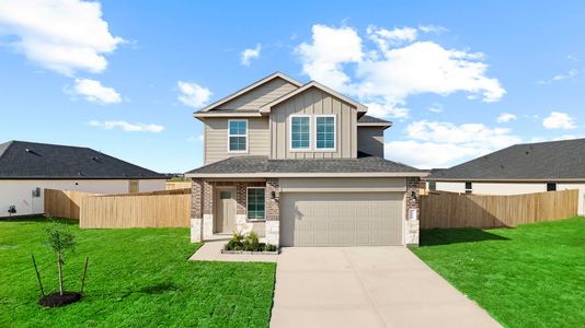 New construction Single-Family house 1503 Splashing Wave Dr, Iowa Colony, TX 77583 plan Hanna - image