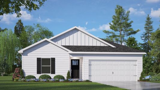 New construction Single-Family house 41 Honeycutt Oaks Dr, Angier, NC 27501 plan FREEPORT - TRADITION - image