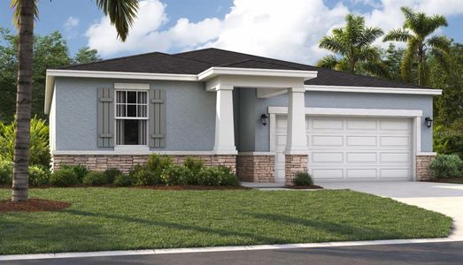 New construction Single-Family house 9209 Harris Hawk Dr, Leesburg, FL 34788 plan The Quest - image