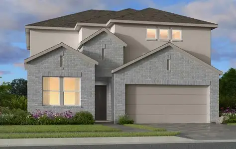 New construction Single-Family house 1202 Buffalo Run, Tomball, TX 77375 plan Lunaria - image