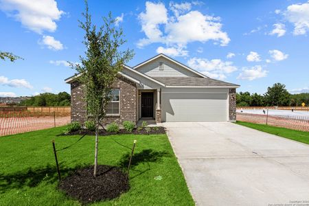 New construction Single-Family house 8410 Smithers Avenue, San Antonio, TX 78252 Eastland- photo 0