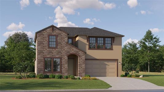 New construction Single-Family house 18342 Serene Lake Loop, Lutz, FL 33548 Preston- photo 0