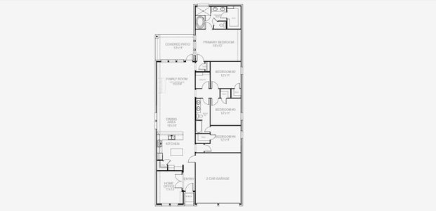 New construction Single-Family house San Antonio, TX 78245 plan 1992W - image