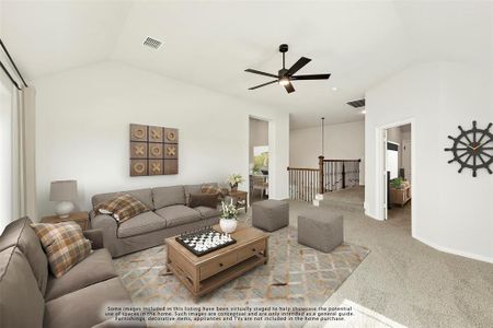 New construction Single-Family house 12513 Eagles Blf, Godley, TX 76044 Primrose VI- photo 34 34