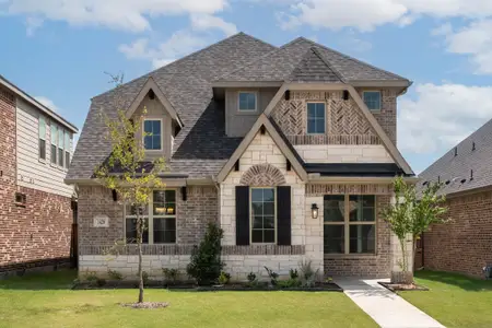 New construction Single-Family house 1428 Lady Bird Rd, Justin, TX 76247 plan Brazos - image