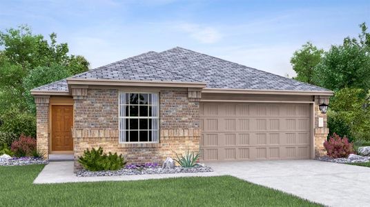 New construction Single-Family house 2537 Four Waters Loop, Georgetown, TX 78628 Mason- photo 0