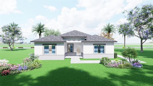 New construction Single-Family house 2670 Trafalgar Blvd, Kissimmee, FL 34758 plan BellaFlex - image