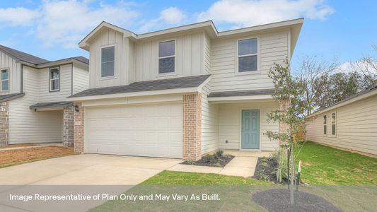 New construction Single-Family house 2301 Red Bird Trace-Dnu Land, Lockhart, TX 78644 plan The Franklin - image