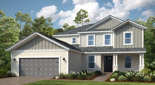 New construction Single-Family house 1699 Trailhead Ln, Zephyrhills, FL 33541 plan Sand Key - image