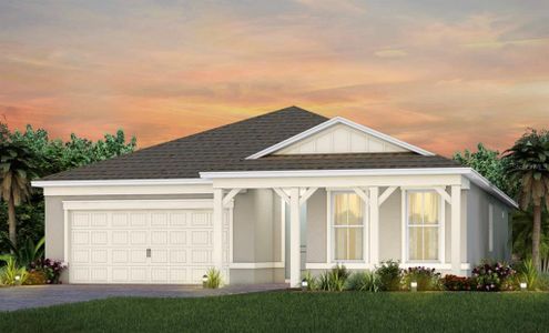 New construction Single-Family house 2047 Spring Shower Circle, Kissimmee, FL 34744 - photo 0