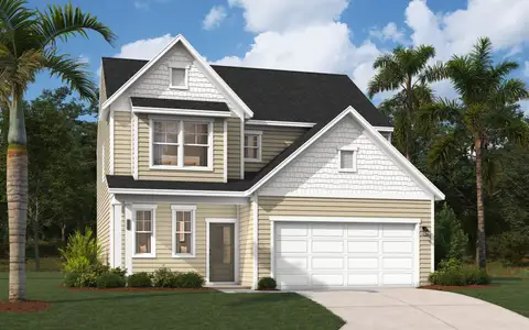 New construction Single-Family house 83 Rifle Rd, Hardeeville, SC 29936 plan The Yardley - image