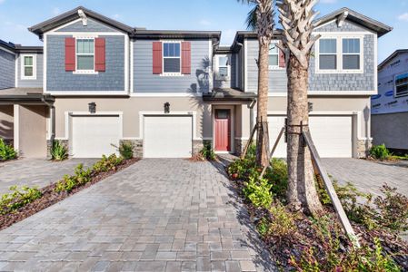 New construction Townhouse house 8823 Ginko Run, Parrish, FL 34219 plan Lakewood - image