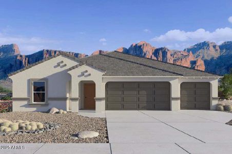 New construction Single-Family house 12421 E Bahia Ct, Florence, AZ 85132 - photo 0