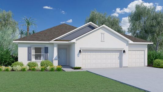 New construction Single-Family house 4396 Kelsey Ln, Micco, FL 32976 Dania 3 Car- photo 0 0