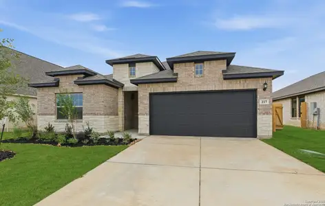 New construction Single-Family house 217 Spanish Oak, Castroville, TX 78009 plan Morgan - image