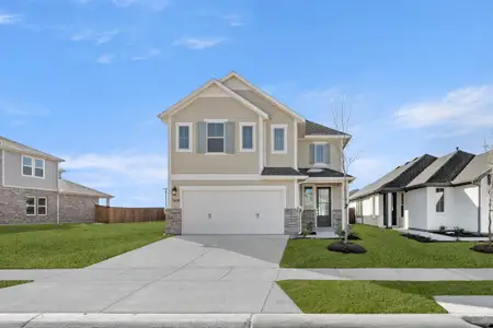 New construction Single-Family house 7409 Autumn Hill Dr, Denton, TX 76249 plan Winfield - image