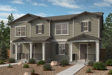 New construction Single-Family house 5253 N Elk St, Aurora, CO 80019 plan 1886 Modeled - image