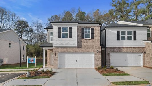 New construction Townhouse house 169 Zircon Ln, Stockbridge, GA 30281 plan Austin - image