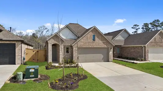 New construction Single-Family house 235 Navasota Narrows Wy, Conroe, TX 77304 plan Elgin - image