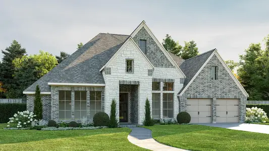 New construction Single-Family house 1117 Sunset Hill Wy, Georgetown, TX 78628 plan 3566W - image