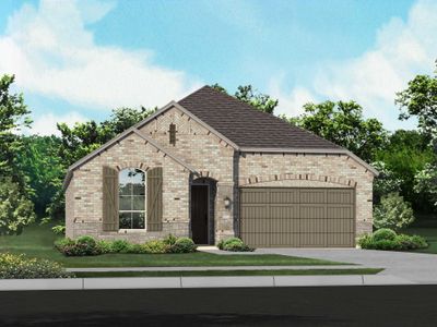 New construction Single-Family house 112 High Rock Pass, Kyle, TX 78640 plan Glenhurst - image