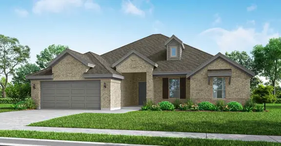 New construction Single-Family house 1176 Oak Spring Dr, Burleson, TX 76028 plan Cromwell II - image
