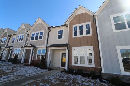 New construction Townhouse house 3197 Mission Olive Pl, New Hill, NC 27562 Hazelnut - Townhome Series- photo 67 67