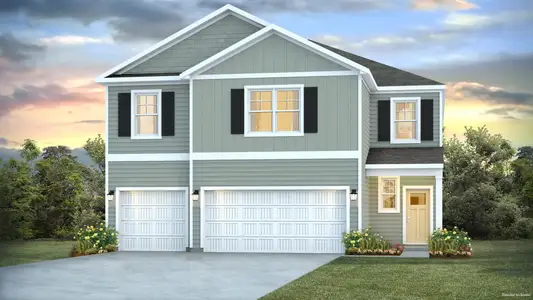 New construction Single-Family house 608 Forecastle Ln, Jacksonville, NC 28546 plan Guilford - image