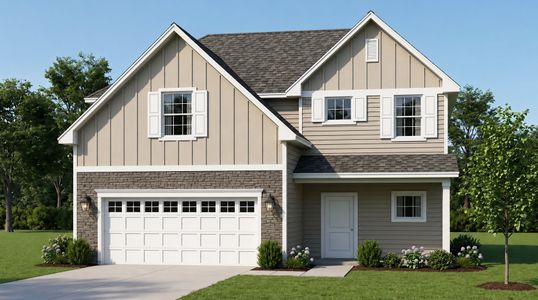 New construction Single-Family house 195 Hopewell Branch Ct, Smithfield, NC 27577 plan 1574 - image