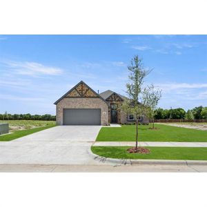 New construction Single-Family house 1882 Silver Birch Rd, Waxahachie, TX 75165 plan Woodford 2F - image