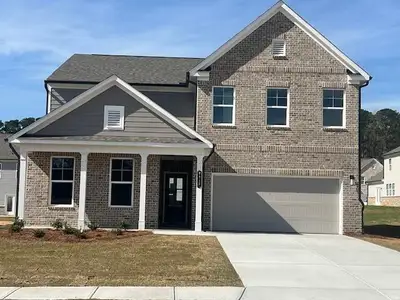 New construction Single-Family house 2027 Jordan Knoll Ln, Lawrenceville, GA 30043 plan The Mathis - image