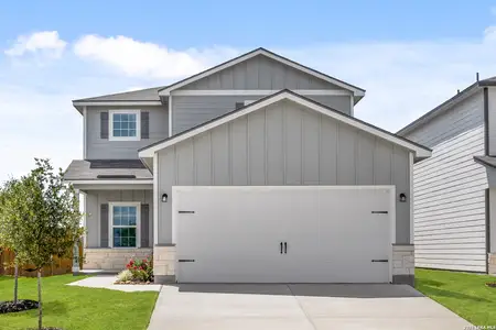 New construction Single-Family house 11527 Woodpecker Dr, San Antonio, TX 78223 - image