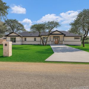 New construction Single-Family house 23048 Hilltop Peaks, Elmendorf, TX 78112 - image