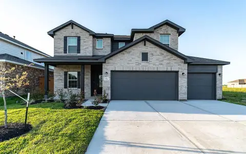 New construction Single-Family house 734 Stagecoach Dr, Dayton, TX 77535 plan Blanco - image