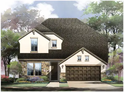 New construction Single-Family house 3037 Ashby Park, Bulverde, TX 78163 plan Duvall - image