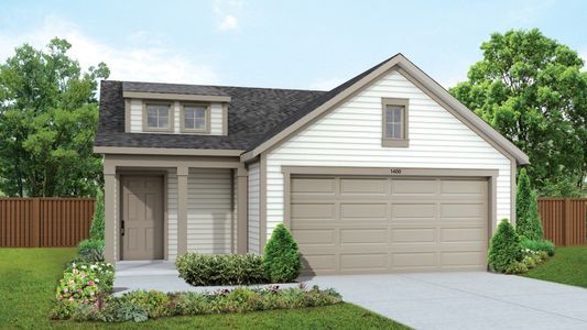 New construction Single-Family house 203 Manifest Rd, Hutto, TX 78634 plan Compass - image