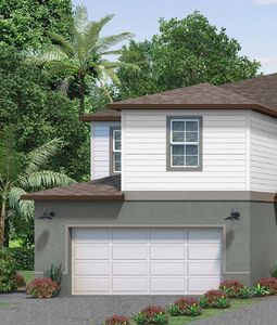 New construction Townhouse house 622 Cedar Elm Ct, Eustis, FL 32736 plan Campbell - image